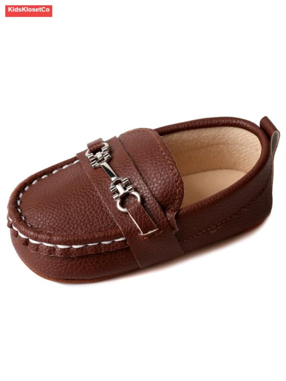 Baby Boy Girl Oxford Shoes PU Leather Soft Sole Anti-Slip Toddler Ankle Boots